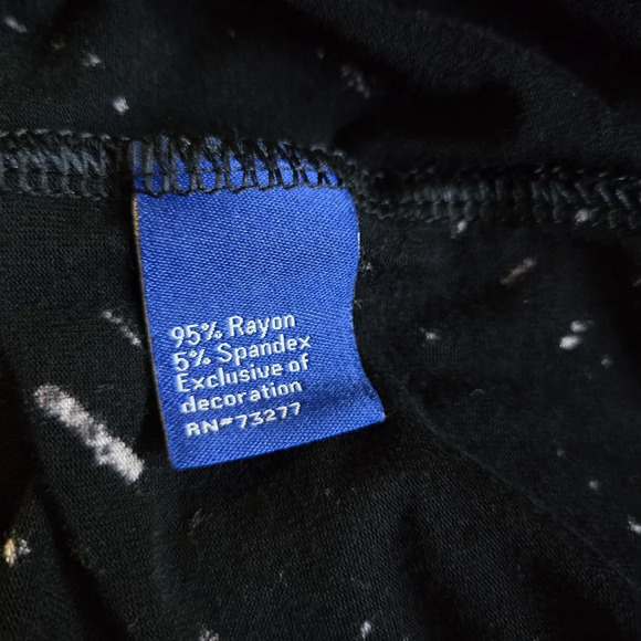 APT 9 Casual Shift Dress ShortSleeves Crewneck Abstract Print Size Medium - Picture 8 of 9